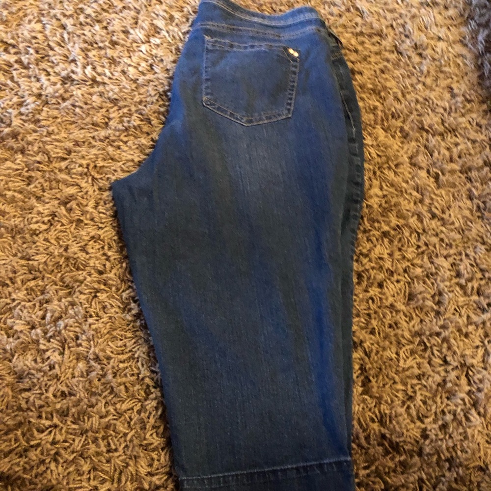 Denim capris size 22w